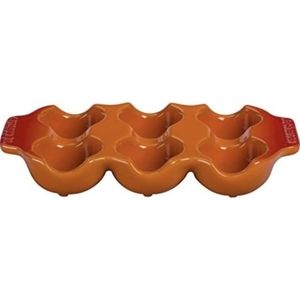 Le Creuset Egg Tray 6pcs storage in Flame Color